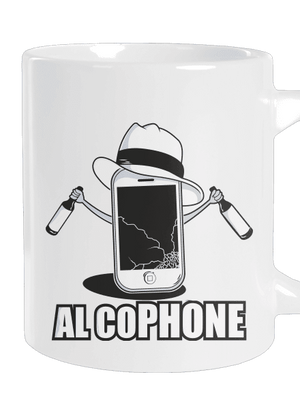 Al Cophone veľký hrnček White