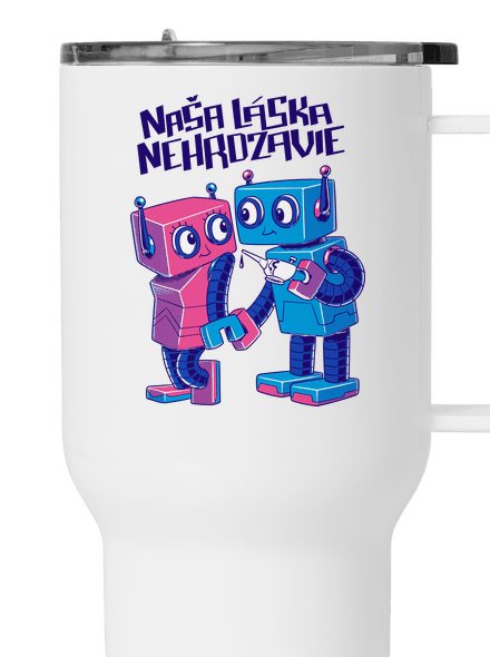 Roboti termohrnček White
