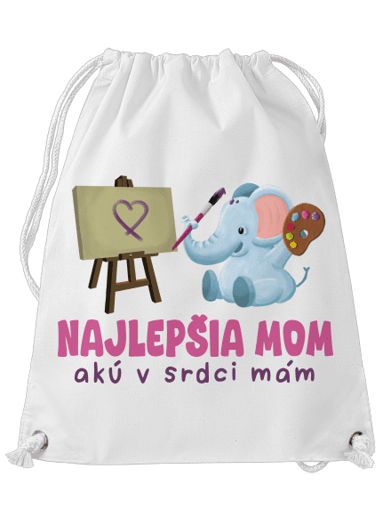 Najlepšia mom vak White