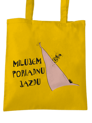 Milujem jazdu taška Sunflower