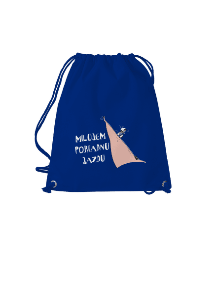 Milujem jazdu vak Royal Blue Mal