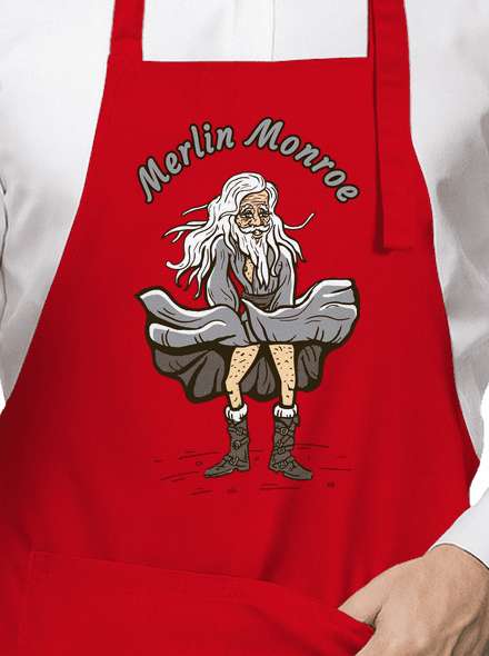 Merlin Monroe zástera Red
