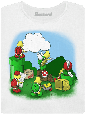 Ako sa stavia nový level? dámske tričko prémium White