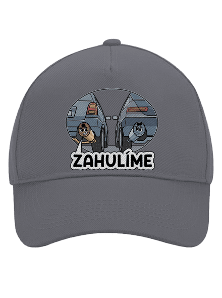 Zahulíme šiltovka baseballka Graphite grey