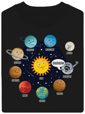 Mercury unisex mikina bez kapucne Black