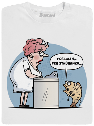 Strúhanka pánske tričko White