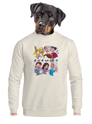 unisex mikina bez kapucne