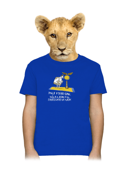 Dnes vyhráme detské tričko Royal Blue