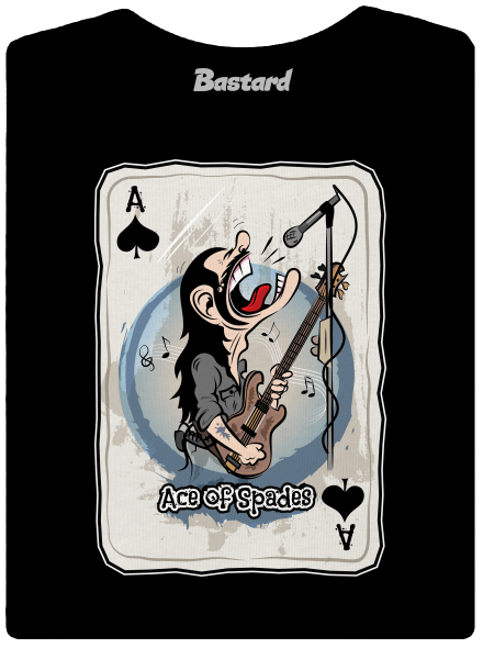Ace of Spades dámske tričko Black