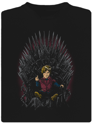 Tyrion na tróne pánske športové tričko Black