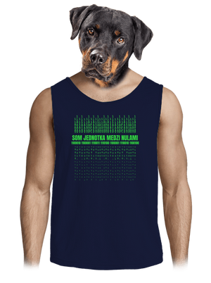 Jednotka medzi nulami pánske tielko French Navy