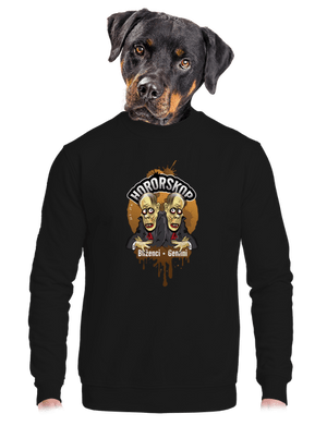 unisex mikina bez kapucne