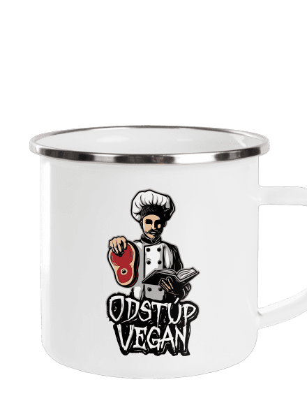 Odstup vegane plecháčik White