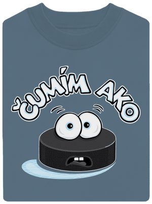 Čumím ako puk unisex mikina bez kapucne Nordic Blue