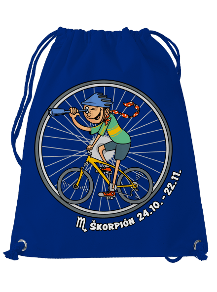 Cyklistický horoskop: Škorpión vak Royal Blue Mal
