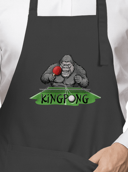 King pong zástera Dark Grey