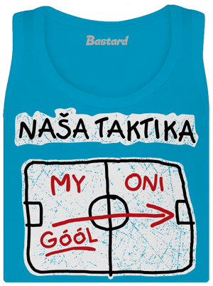 Naša taktika dámske tielko klasické Blue Atol