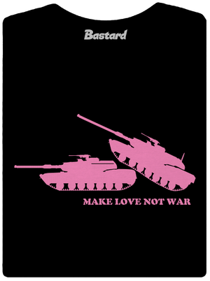 Tanky dámske tričko s lemom Black