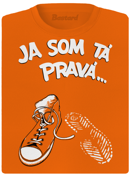 Hľadám tú pravú dámske športové tričko Neon Orange