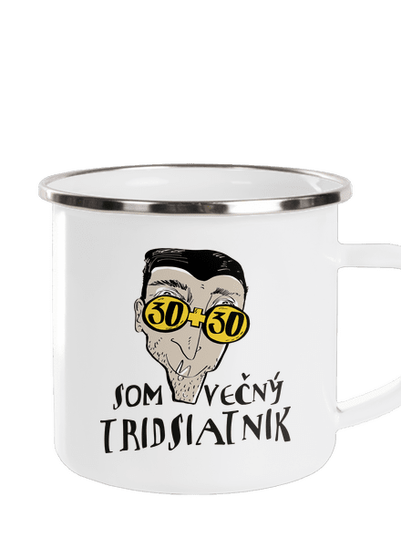 Večný tridsiatnik plecháčik White