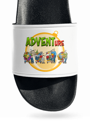 Adventure šľapky White