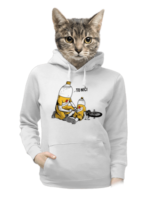 dámska mikina klokanka