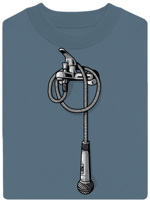 V sprche unisex mikina bez kapucne Nordic Blue