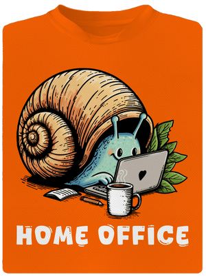 Slimákov home office pánske športové tričko Neon Orange