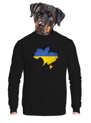 unisex mikina bez kapucne