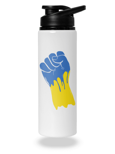 Ukrajina - Ruka flaša na vodu White