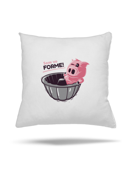 Vo forme vankúš White