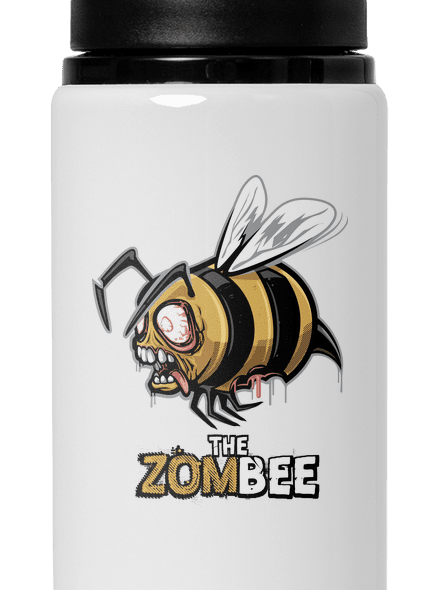 ZomBee - žltá flaša na vodu White