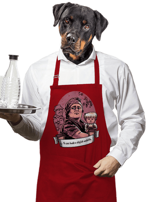 B14: Slavnosti sněženek zástera Red