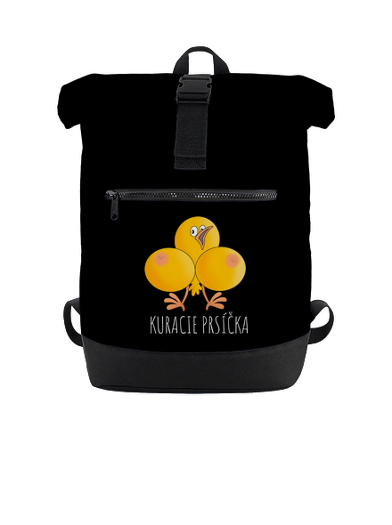 Kuracie prsíčka batoh Black