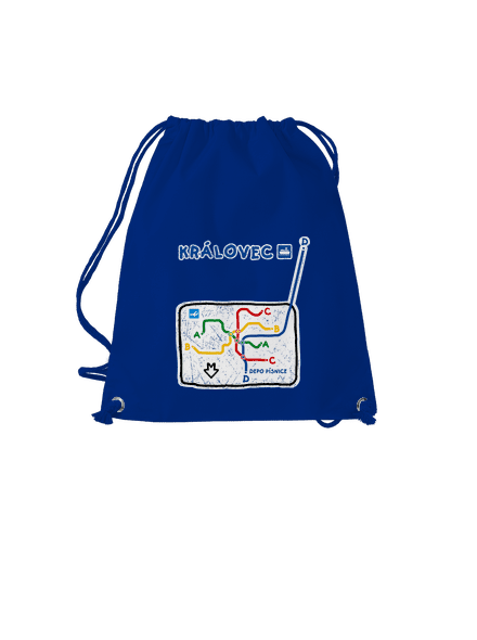 Metro Královec vak Royal Blue Mal