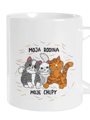 Moja rodina veľký hrnček White