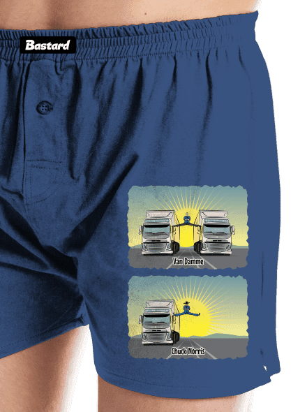 Chuck & Truck pánske trenky Blue