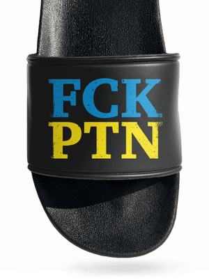 FCK PTN šľapky Black