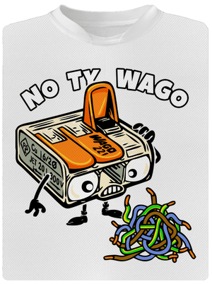 Wago svorka pánske športové tričko White