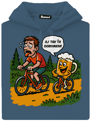 Dobehnem ťa dámska mikina klokanka Denim