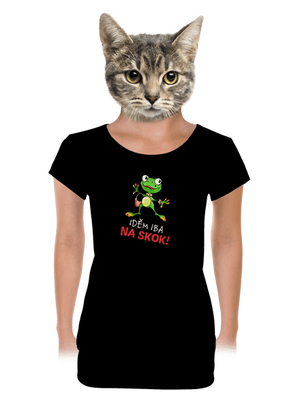 dámske tričko s lemom