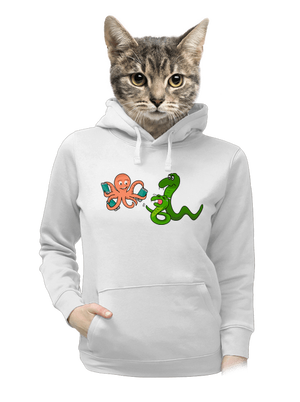 dámska mikina klokanka