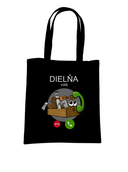 Dielňa volá taška Black