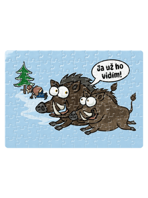 Ja už ho vidím puzzle White