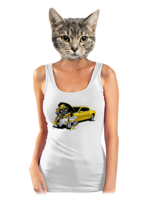 Ako na to dámske tielko klasické White