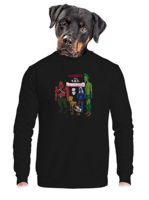 unisex mikina bez kapucne