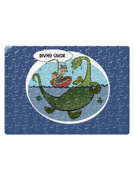 Divný úhor puzzle White