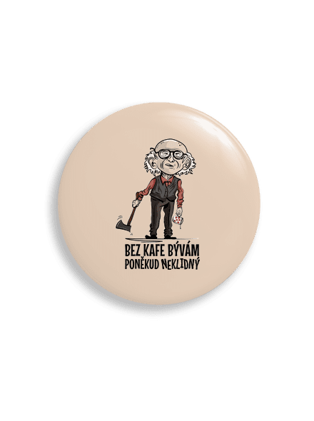 Neklidný bez kafe  White