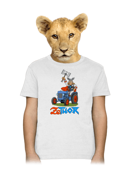 ZeThor detské tričko White