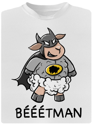 Bééétman detské športové tričko White